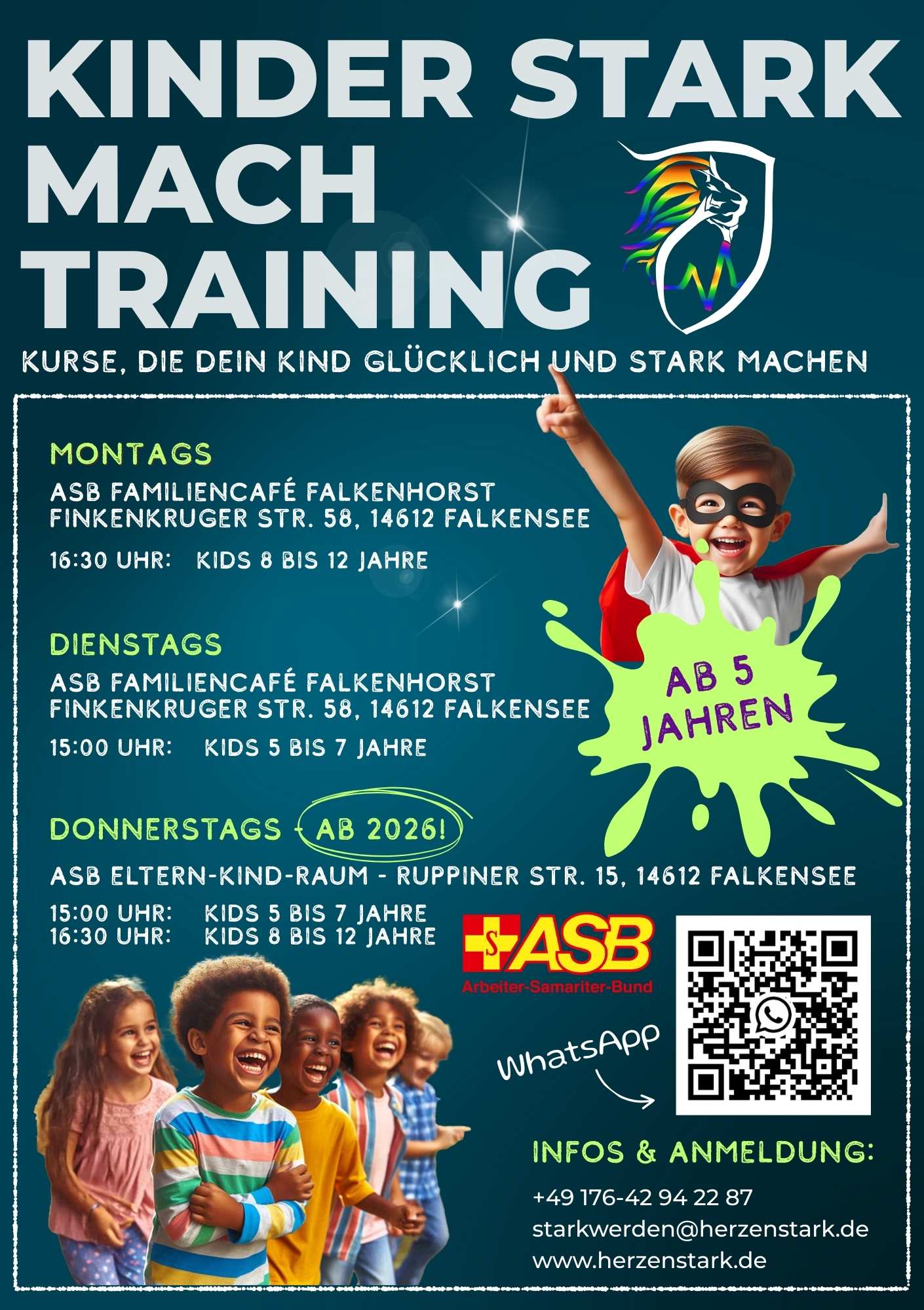 Termine und Orte der offenen Kurse 2026